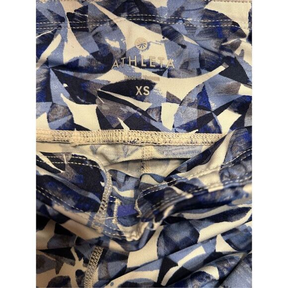 Athleta Woodlands Legging Size XS Blue White (0367) Read - Picture 8 of 9